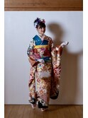 成人式 着付ヘアメイク振袖レンタル受付中♪