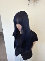 コルマーノ(COL MANO)&nbsp;【咲style】透明感爆上がり！ネイビーブルー