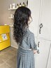 【小西ちえ指名限定】ダメージレスデジタルパーマ＋似合わせカット＋炭酸泉