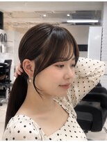 アッシュ 吉祥寺店(Ash)&nbsp;結んでも可愛い小顔見え顔周りカット