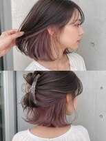 クート アンド シー 東川口(kuto and C)&nbsp;ピンクインナーカラー×外ハネボブ×東川口