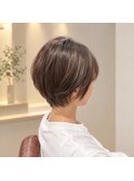 大人透明感ショート/イノアカラー
