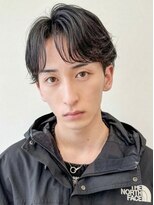 アース オーセンティック 関内店(EARTH Authentic) センターパートハンサムショートカットメンズカット清潔感