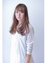 イグレックビス(igrek bis)&nbsp;IGREKBISジグザグバング×ブルージュ×3Ｄカラー×ミニマムボブ