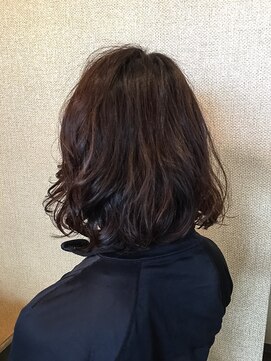 ヘア デザイン アウルム(hair design aurum) お手入れ簡単ふわゆるボブ