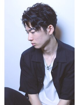 ネス(ness) [RIMMA]グロスエッジショート/刈り上げ/センターパート