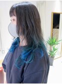 ブルーグラデーション