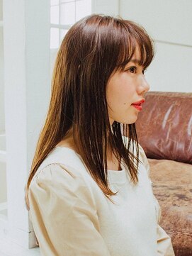 プロデュース 相模原店(Produce) 前髪♪ココアブラウン♪オリーブカラー