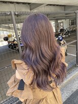 ファンド 千葉(fand)&nbsp;斜めバング/グレージュカラー/デザインカラー/シルキーベージュ/