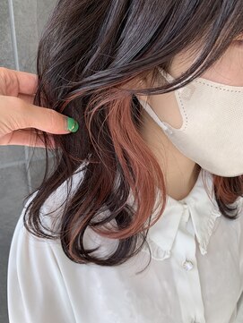 美容室 アイディー i-dee インナーカラー