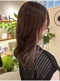 8月 美髪のススメ/ホワイトグレージュ/ネビージュ/こなれミディ