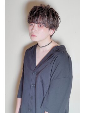 クシュ 所沢西口プロぺ通り(kusyu... ) カール×セミディ×シアーカラー×姫カット×ダークアッシュ