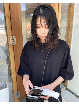 クレヘアー(CLE' HAIR) パーマ　黒髪