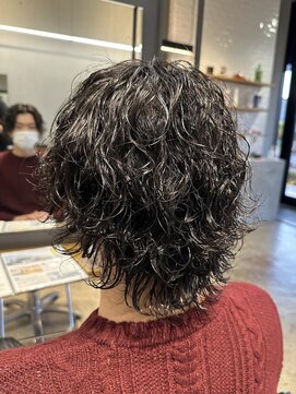 ザデイ カットアンドカルチャーショップ(THE DAY CUT&CULTURE SHOP) 波巻きパーマ[メンズカット/波巻きパーマ]