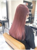 10代20代大人可愛い透明感ピンクラベンダーブリーチ小顔【上野】
