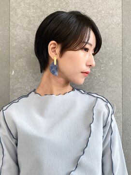 ロンド レグリーズ 立川(Lond leglise) ショート×顔周り×前髪×シルキーベージュ×グレージュカラー