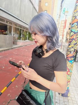 パドバイレイム(pado by LAME) ブルーシルバー