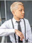 ホワイトカラー×スキンフェード