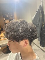 スウェル 柏店(Swell)&nbsp;波巻きスパイラル×マッシュ [柏/MEN'S/メンズパーマ]