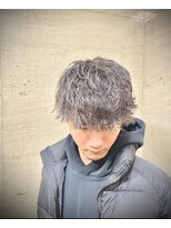 プラウド(PROUD)&nbsp;"人気"マッシュツイストスパイラルパーマ/田町/理容室