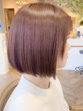 エターナル(ETERNAL) ピンクブラウン/切りっぱなし/春カラー/20代/30代/40代