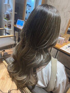 ヘアーショップ エヌアンドエー 越谷店(hair shop N&A) うる艶ロングウェーブ×髪質改善透明感カラー/ハイライト#5