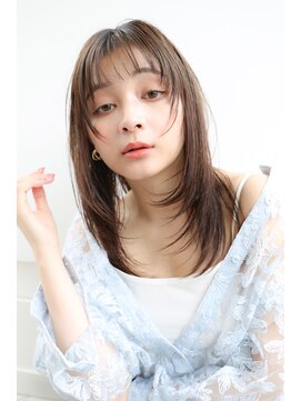 リンダバイネオリーブ 白楽店(Linda by neolive) 顔周りロングレイヤー