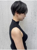 【morio池袋】柔らかい刈り上げハンサムショートスタイル＊