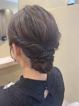 ランリ 名古屋名駅(ranri) ラフなシニヨン