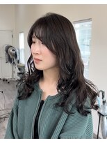 レポ(LEPO) 暗髪◎透明感デジタルパーマ