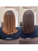『髪質改善』カラーエステ（白髪染め、グレイカラー対応）
