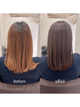 リアン 桂2号店(Lien) 『髪質改善』カラーエステ(白髪染め、グレイカラー対応)