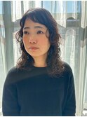 お手入れ簡単パーマスタイル