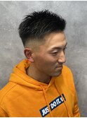 スペインカール/スパイキーショート/ブルーブラック/草津