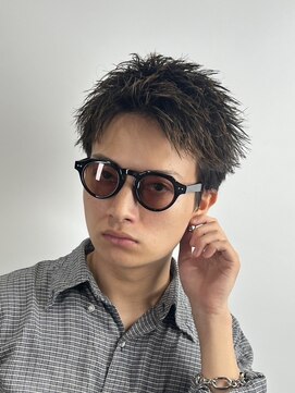 レグノバイグランツ 天神大名店(REGNO by GLANZ) スパイキーショート/ピンパーマ/スパイキーパーマ/天神/大名