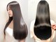ヴィムヘアー 天神店(VIM hair)の写真/気になるクセ毛部分や顔周り部分など細部までこだわる美髪ストレート◎日々の再現性高い時短スタイリング◎