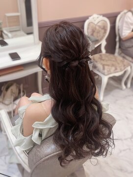 アリエス 渋谷駅西口店(Aries) ハーフアップ