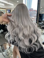 ラピス 渋谷本店(Lapis)&nbsp;ホワイトシルバーカラー/シールエクステ/髪質改善/ケアブリーチ