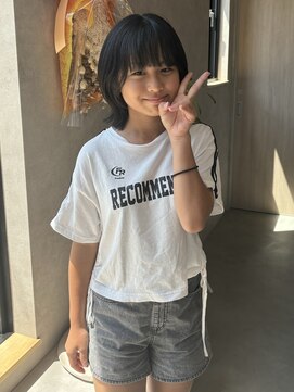 ヌーク(nook.) ミディアムヘア/暗めカラー/グランマッシュ/佐賀