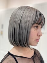 シエル 大名店(CIEL)&nbsp;【アンブレラカラー】ホワイトベージュ×ブラック