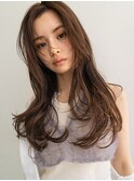 【ロング】ロングヘア×顔周りレイヤー