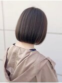 ショートボブ/ニュアンスカラー/アースカラー