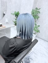 カミイロ(kamiiro)&nbsp;ペールブルー/ケアブリーチ/髪質改善/仙台美容室/若林区美容室