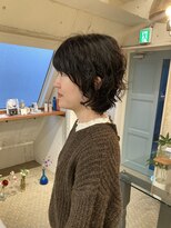 ペピンバイメルシー(pepin by merci.)&nbsp;伸ばし途中でも可愛くパーマ◎