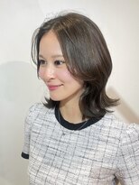 ブランロール 中目黒店(Blanl'or)&nbsp;イメチェンピンクベージュアンブレラカラー前髪クールショート