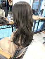 ペイププロドアイコン 博多(Peyp prod ICON) オリーブベージュグレージュ 赤み消しカラー 髪質改善 博多 SAKI