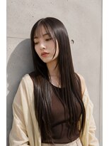 アミリー 成田東町店(Amily) 韓国風ストレートロング×髪質改善