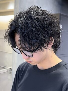 ベル 桑名(BHEL) 三重桑名波巻きパーマ波巻きスパイラルパーマセンターパート眉毛