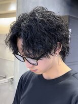 ベル 桑名(BHEL) 三重桑名波巻きパーマ波巻きスパイラルパーマセンターパート眉毛