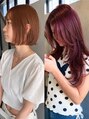 ヘアー アイス ルーチェ(HAIR ICI LUCE)&nbsp;ブリーチなしダブルカラー/ケアブリーチカラーで柔らかな色味を